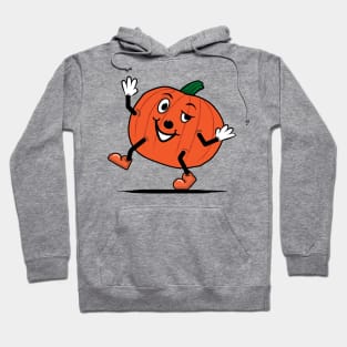 Halloween Jack-o-Lantern, Cartoon Pumpkin, Happy Halloween, Funny Pumpkin Hoodie